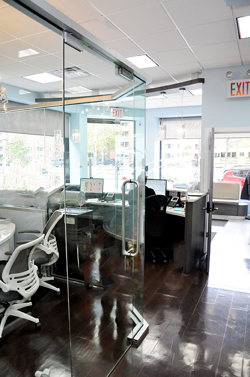 Beautiful lobby and offices